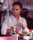Christina Milian out eating lunch with her mom at Sunset Plaza in West Hollywood