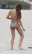 Naya Rivera - wearing a bikini at a beach in Malibu 08/22/13