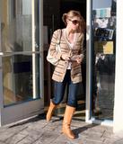 Jessica Biel with brown boots in Hollywood